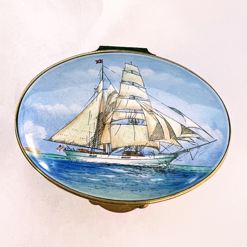 Staffordshire Enamels Pill Box - Picture 13 of 16